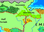 Empire of Iuz, Wolf Nomads, Blackmoor, Sepia Uplands, Vesve Forest, Howling Hills, Cold Marshes, Land of Black Ice