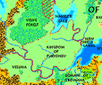 Greyhawk, Veluna, Furyondy, Haranshire, Horned Society, Shield Lands, Vesve Forest, Whyestil Lake, Gnarley Forest